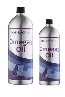 IcelandPets Omega-3 olie - 1 liter